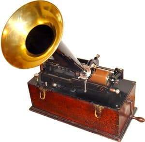 Thomas Edison Phonographe