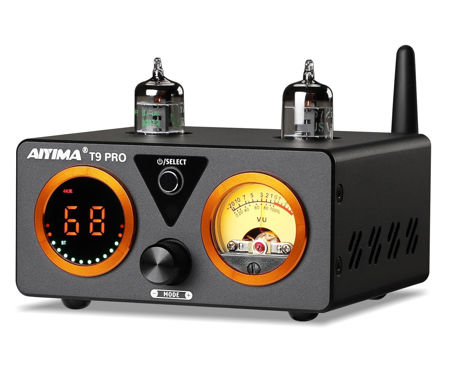 Aiyima Tube T9 Pro amplificateur hybride tubes Classe D VU-mètre