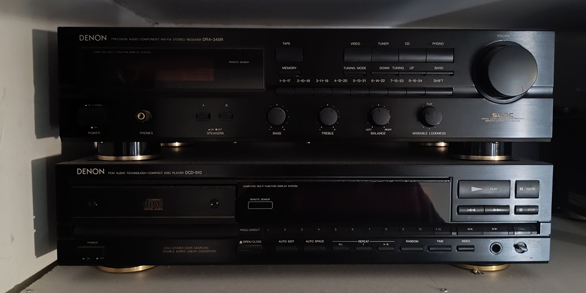 Denon DRA-345R &mdash; l'ampli qui a tout d&eacute;clench&eacute;
