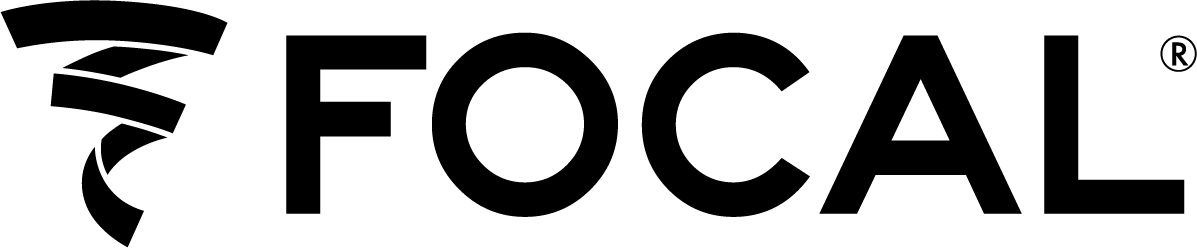 Logo Focal — marque française HiFi fondée en 1979 à Saint-Étienne