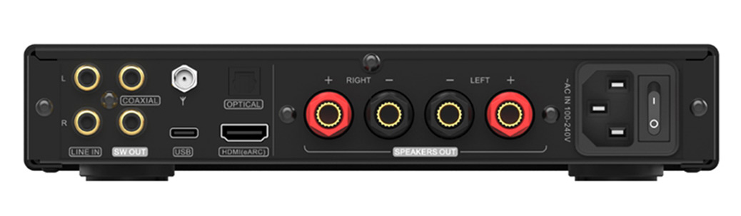 SMSL AO300 PRO la connectique