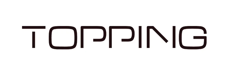 Logo Topping — DAC et ampli Chi-Fi