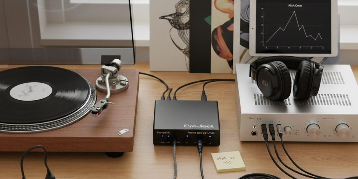 Préampli phono — guide complet 2026