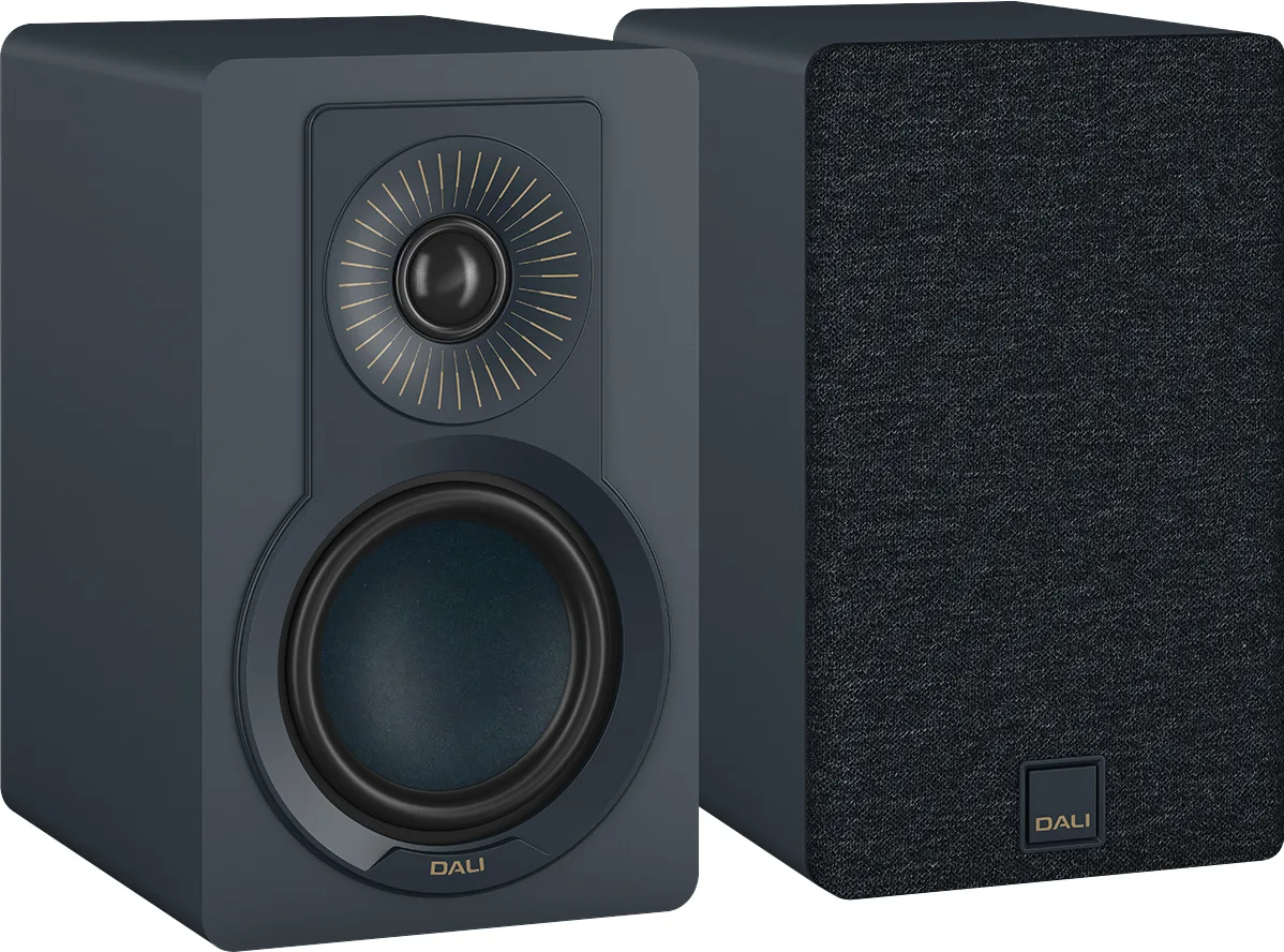 DALI Kupid Bleu glacial Chilly Blue enceinte bibliothèque passive HiFi 339 euros