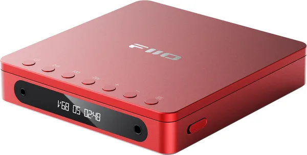 FiiO DM13 BT rouge — lecteur CD portable audiophile