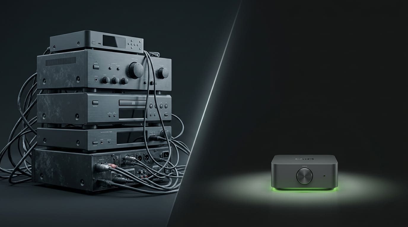 Future-Fi ampli connecté vs ampli traditionnel hifi