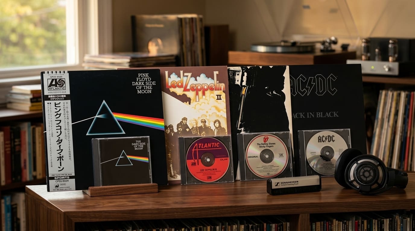 Les 47 meilleurs pressages CD du rock classique