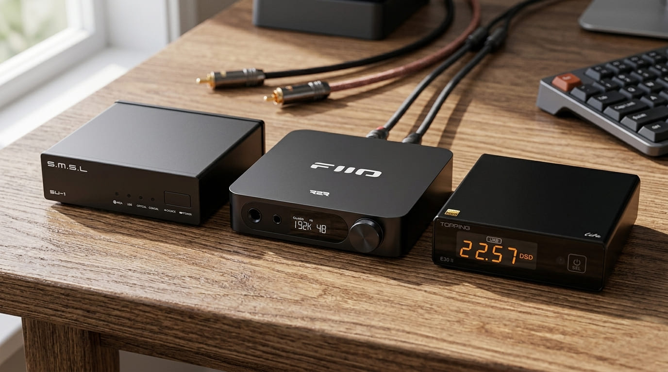 SMSL SU-1 vs Topping E30 II ou FiiO K11 R2R