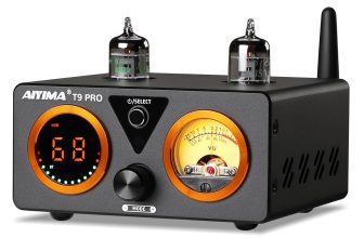 Aiyima Tube T9 Pro : test complet 2026 — tubes JAN5725, DAC ES9018K2M et puissance réelle