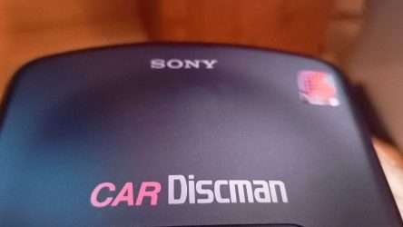 Sony D-800K CarDiscman : 36 ans plus tard, il tourne encore